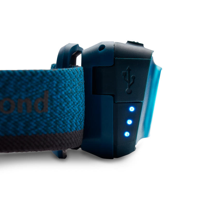 Black Diamond Cosmo 350-R Headlamp in Azul-1